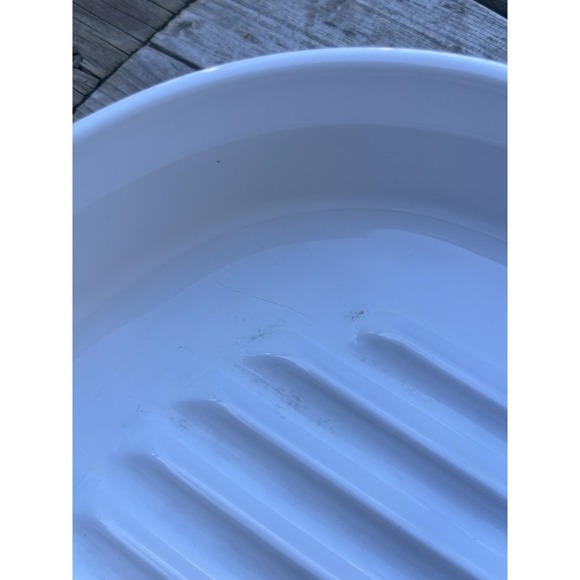 Vintage Corning Ware MC-4-B Roaster dish F-4-B Oven And Microwave 2,5L USA - Picture 9 of 10